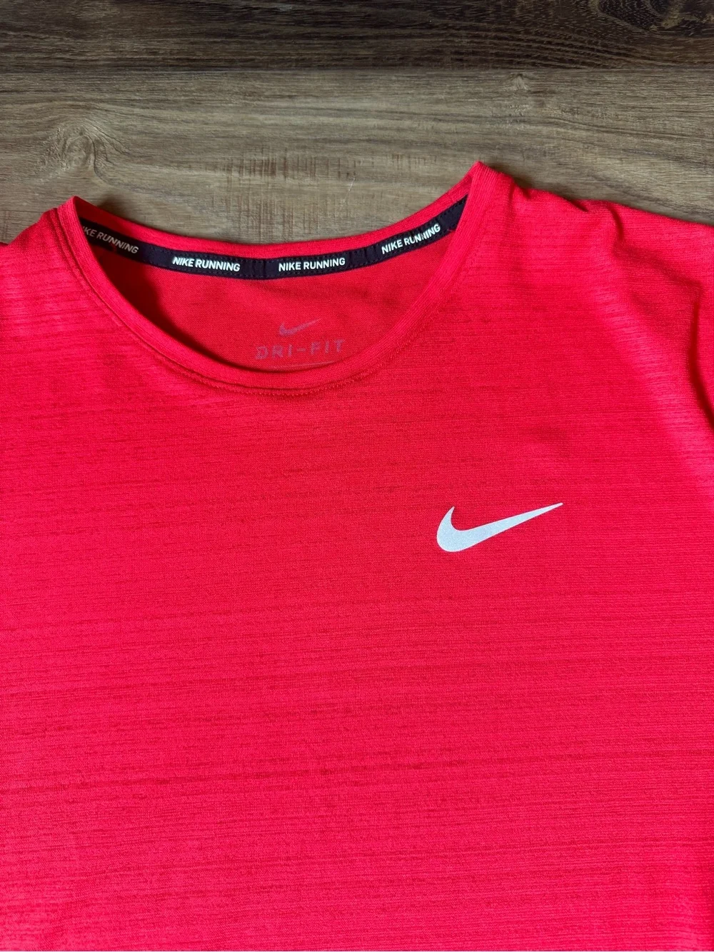 Nike Men’s Red Dri-FIT Short Sleeve Training Tee